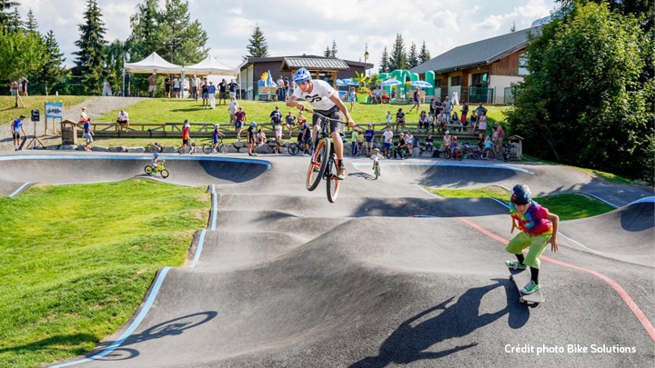 Piste multisport au parc Gervais (Pumptrack)