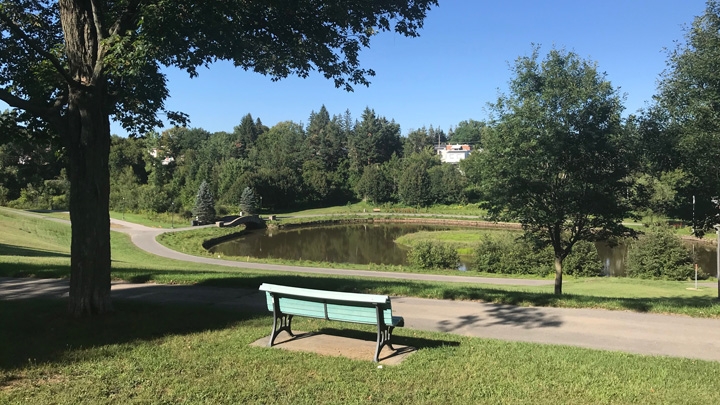 Arboretum au parc de la Rivière-Grand-Mère